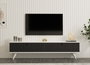 Hanah Home Soporte para TV Alberi Antracita y Blanco